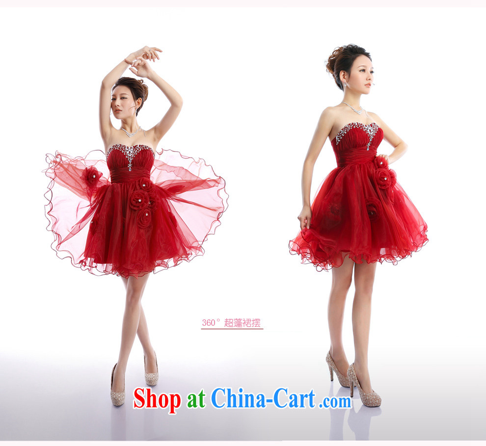 The Champs Elysees, as soon as possible, toast wedding Service Bridal Fashion short Princess shaggy dress New Year Banquet small dress dresses XXL pictures, price, brand platters! Elections are good character, the national distribution, so why buy now enjoy more preferential! Health