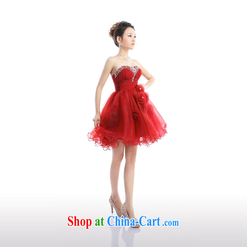 The Champs Elysees, as soon as possible, toast wedding Service Bridal Fashion short, Princess shaggy skirts New Annual Meeting banquet small dress dresses XXL, Hong Kong, and, on-line shopping