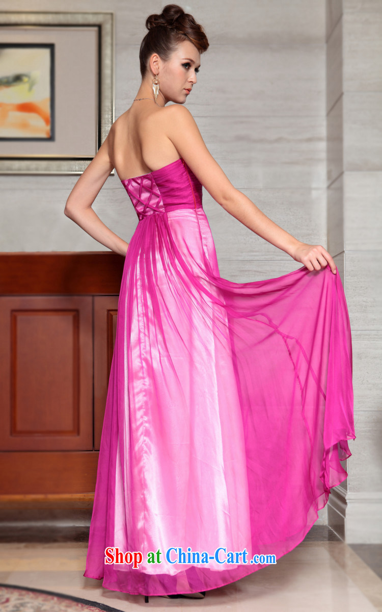Multi-LAI Ki Europe evening dress, wedding dress dress Evening Dress dress pink XXL pictures, price, brand platters! Elections are good character, the national distribution, so why buy now enjoy more preferential! Health