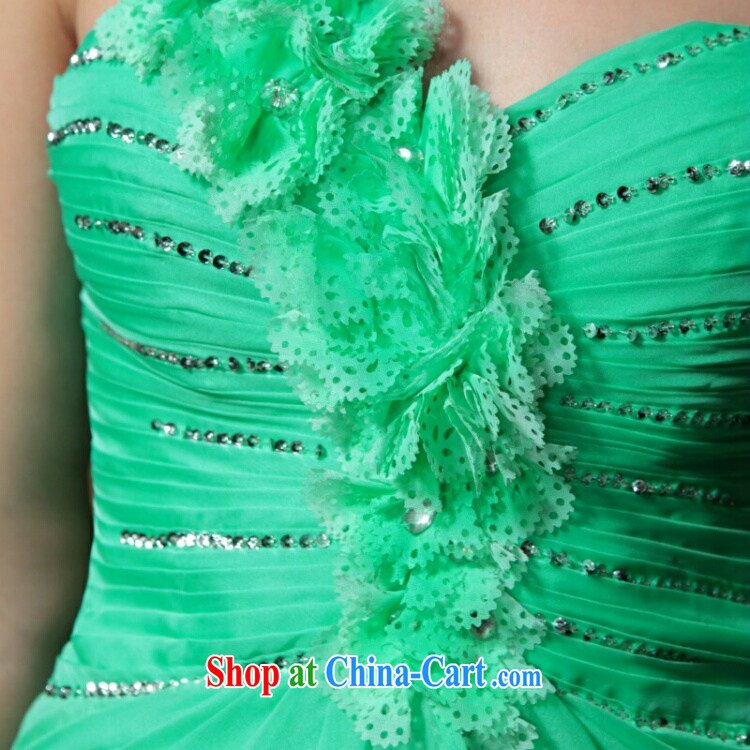 Multi-LAI Ki Europe style tail dress bridal toast serving short green XXL pictures, price, brand platters! Elections are good character, the national distribution, so why buy now enjoy more preferential! Health