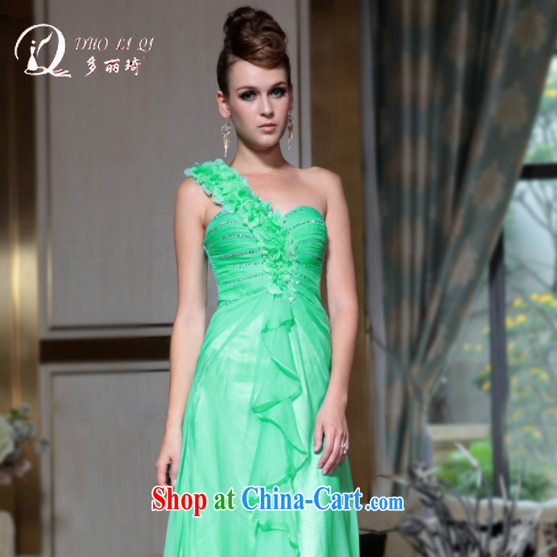 More LAI Ki Europe style tail dress bridal toast serving short green XXL, Lai Ki (Doris dress), and, on-line shopping