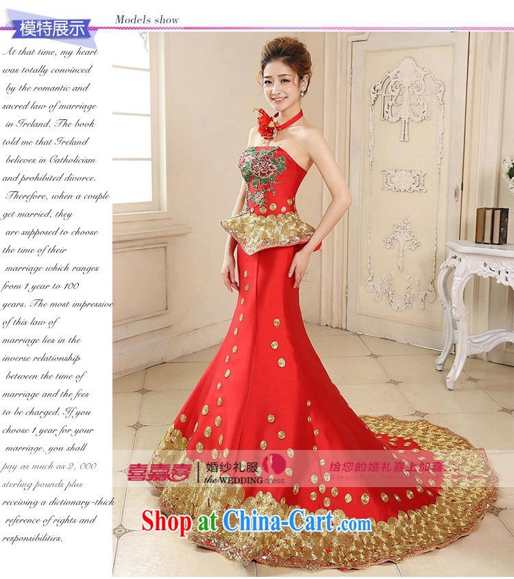 Hi Ka-hi 2015 new dress classic Evening Dress Love Mary Magdalene annual chest hosted banquet performances dress skirt DJ 02 red left size tailored pictures, price, brand platters! Elections are good character, the national distribution, so why buy now enjoy more preferential! Health