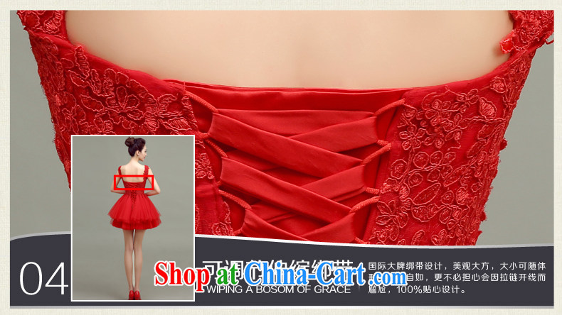 According to T-shirts to the bridal toast service 2015 summer new marriage wedding dresses short dresses small Korean-style spring and summer beauty embroidery, wedding dress red xxl pictures, price, brand platters! Elections are good character, the national distribution, so why buy now enjoy more preferential! Health