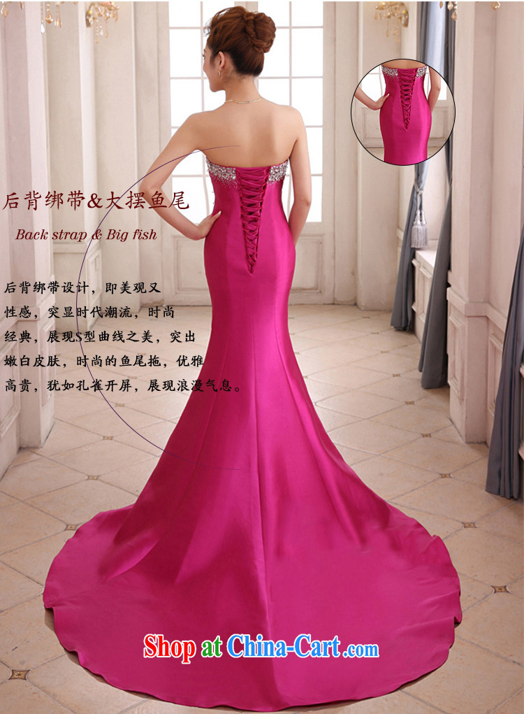 Hi Ka-hi 2015 new dress classic Evening Dress Love Mary Magdalene annual chest hosted banquet performances dress skirt DJ 03 red XXL pictures, price, brand platters! Elections are good character, the national distribution, so why buy now enjoy more preferential! Health