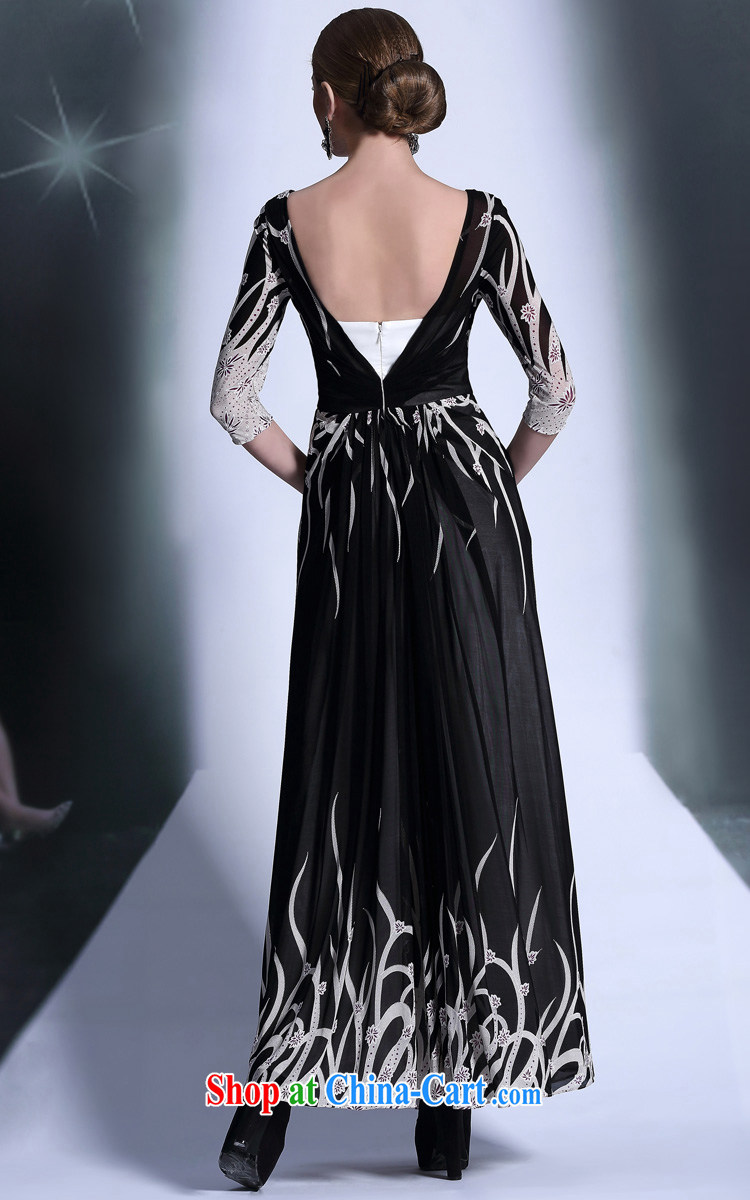 Multi-LAI Ki Europe Evening Dress 2014 long black high quality Evening Dress black XXL pictures, price, brand platters! Elections are good character, the national distribution, so why buy now enjoy more preferential! Health