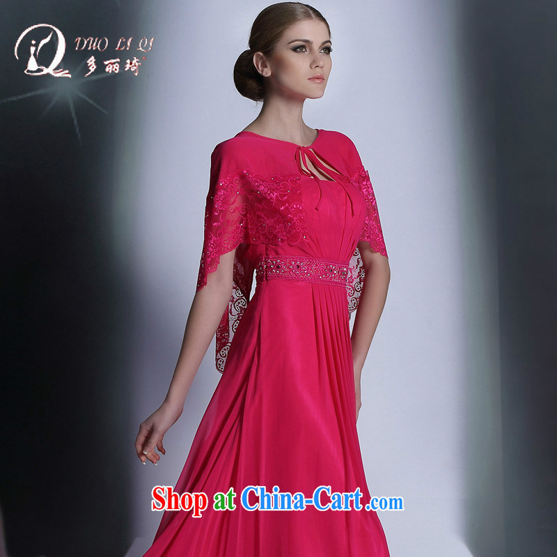 More than Li Qi 2014 multi-LAI Ki red long dress in Europe rose red L, Lai Ki (Doris dress), and, on-line shopping