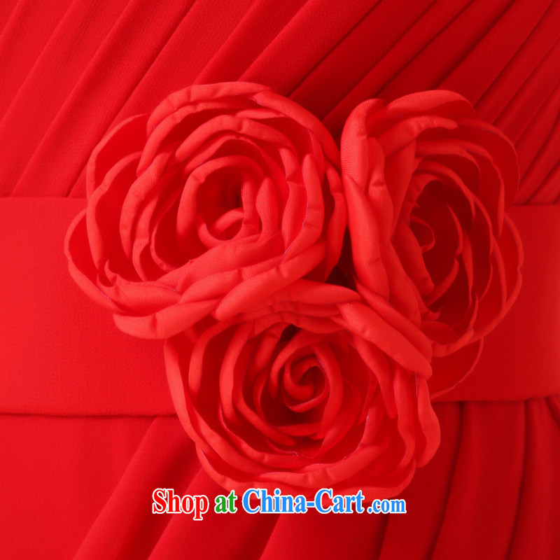 Beijing, Hong Kong, 2015 as soon as possible new bride's wedding dress red long, Mary Magdalene toast Chest Service and stylish beauty snow woven long skirt evening dress red XXL, Hong Kong, Seoul, and, shopping on the Internet