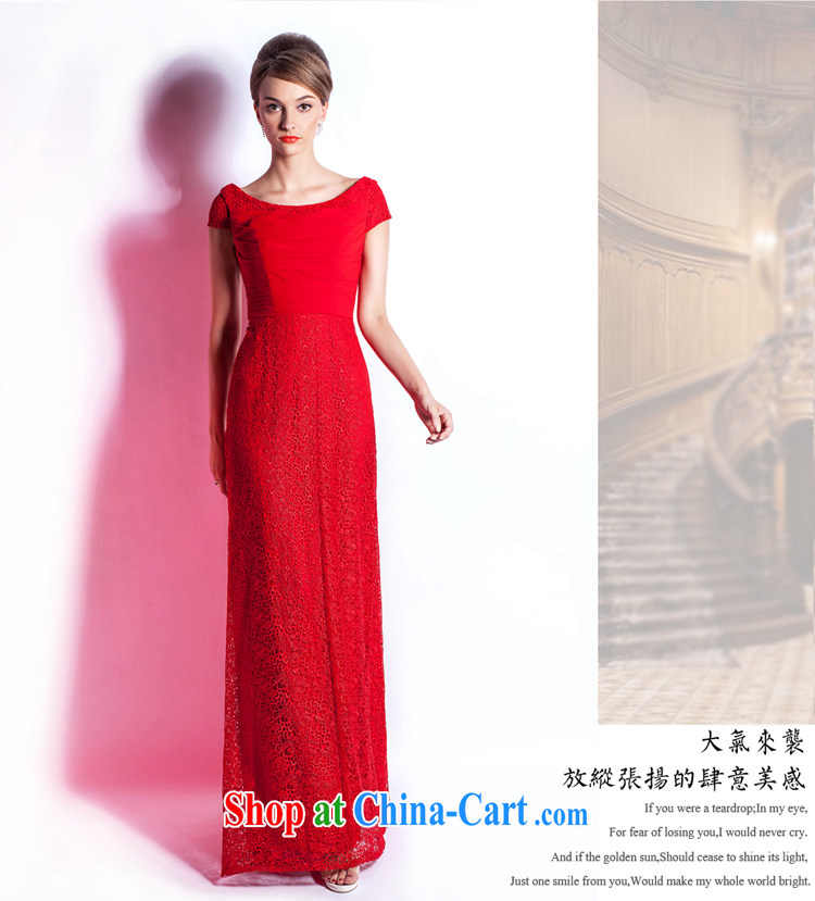 Beijing, Hong Kong, 2015 -- spring and summer new bride toast serving high-end stylish beauty long evening dress red XXL pictures, price, brand platters! Elections are good character, the national distribution, so why buy now enjoy more preferential! Health
