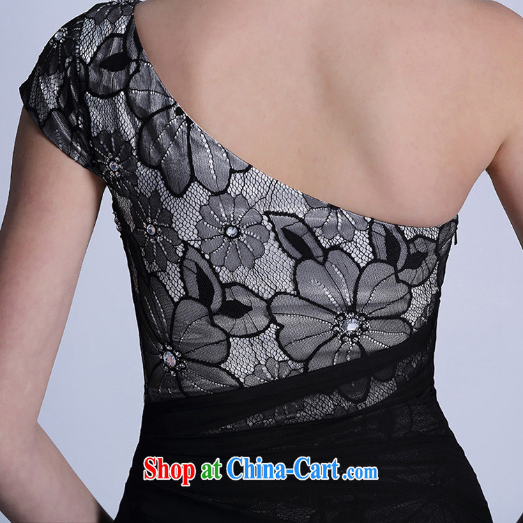 Multi-LAI Ki 2014 Black Video slim, high Annual Reception Banquet China wind dress black M pictures, price, brand platters! Elections are good character, the national distribution, so why buy now enjoy more preferential! Health
