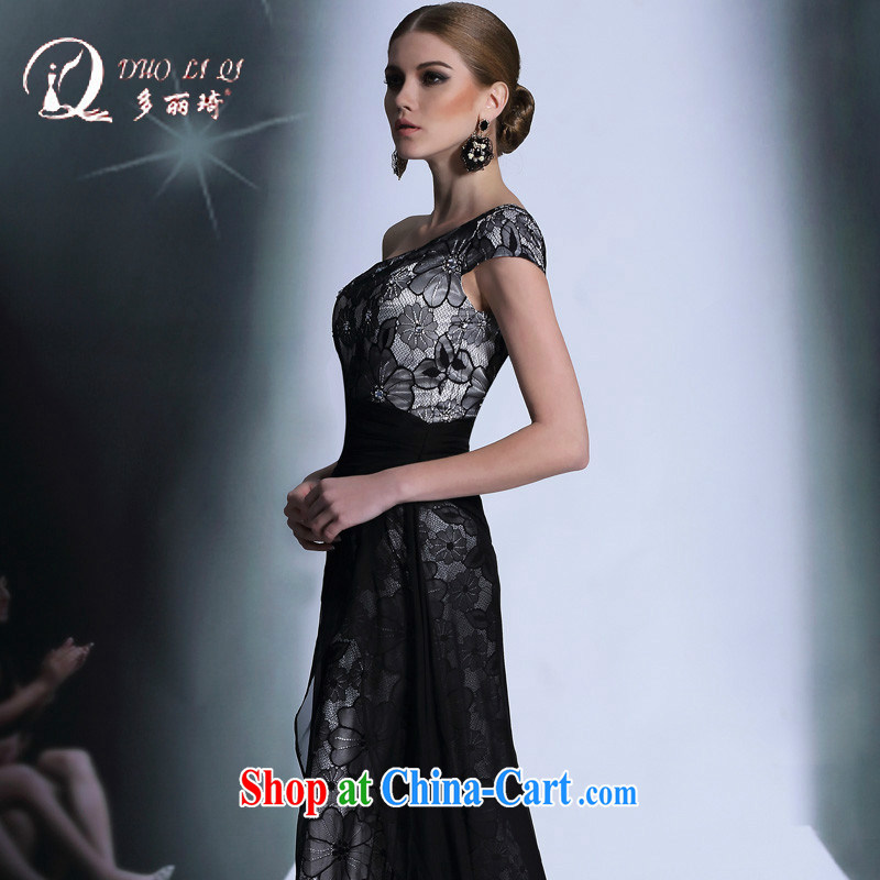 More LAI Ki 2014 Black Video slim, high Annual Reception Banquet China wind dress black M, Lai Ki (Doris dress), and, on-line shopping