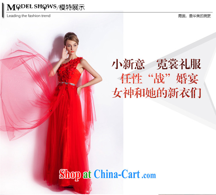 (Hong Kong, health, wedding dresses 2015 spring fashion the shoulder red wedding dress bridal toast serving long evening dress red XXL pictures, price, brand platters! Elections are good character, the national distribution, so why buy now enjoy more preferential! Health