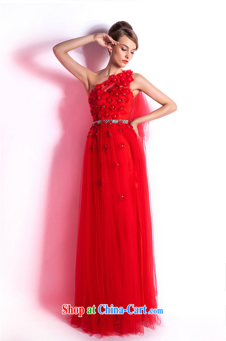 (Hong Kong, health, wedding dresses 2015 spring fashion the shoulder red wedding dress bridal toast serving long evening dress red XXL pictures, price, brand platters! Elections are good character, the national distribution, so why buy now enjoy more preferential! Health