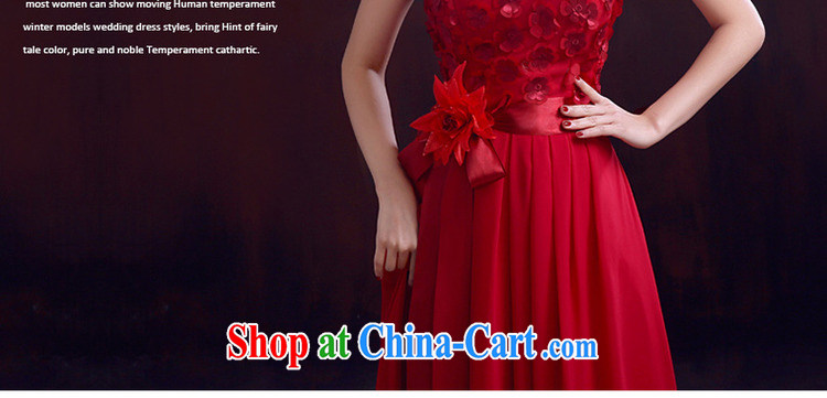 The woman bows Service Bridal 2015 spring red long wiped chest dress beauty graphics thin marriage toast serving wine red XXL pictures, price, brand platters! Elections are good character, the national distribution, so why buy now enjoy more preferential! Health