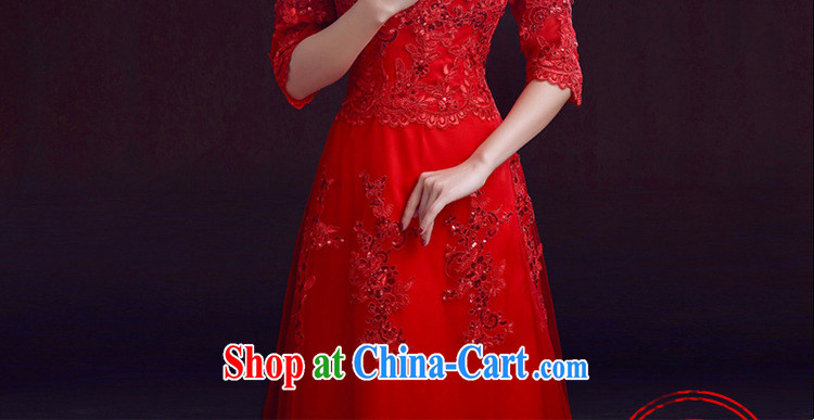 Red bows service 2015 summer cuff in a field shoulder bridal wedding dresses video slim, red long XXL pictures, price, brand platters! Elections are good character, the national distribution, so why buy now enjoy more preferential! Health