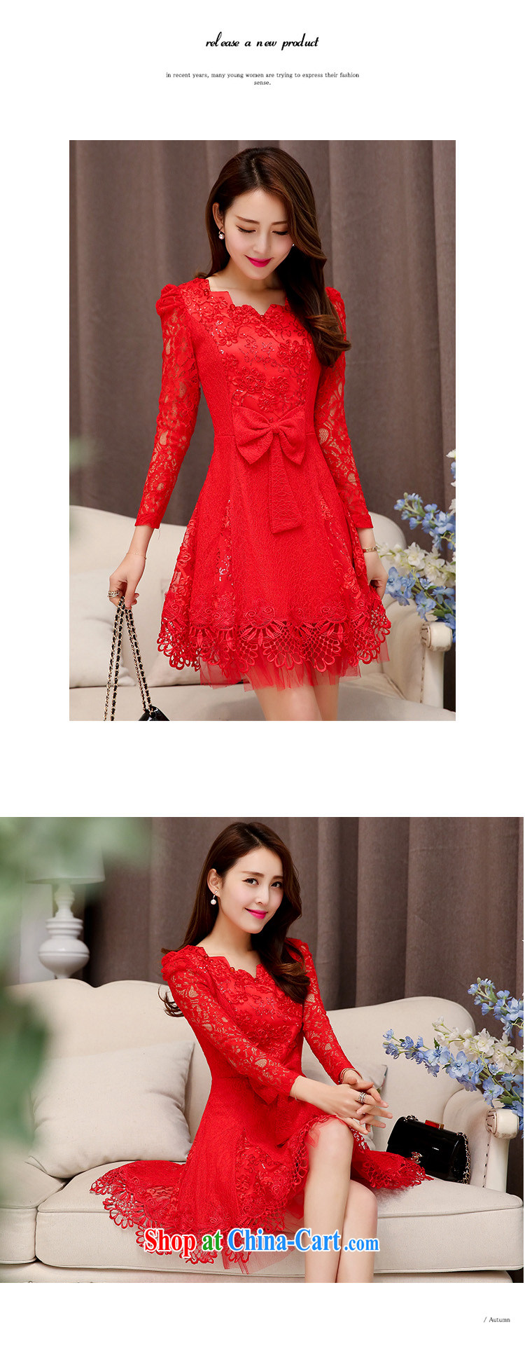 NAIROBI, 2015 spring big red dress uniform toast girl lace beauty bridal wedding dress back door service LF 009 red XL pictures, price, brand platters! Elections are good character, the national distribution, so why buy now enjoy more preferential! Health