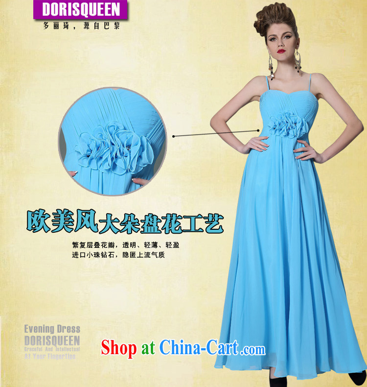 Multi-LAI Ki retro noble blue show choir dress evening dress fall, winter new light blue XXL pictures, price, brand platters! Elections are good character, the national distribution, so why buy now enjoy more preferential! Health