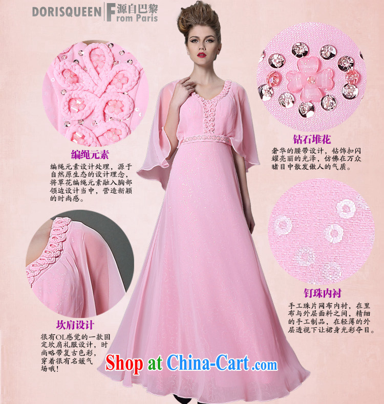 Multi-LAI Ki delicate pink flower shawl dress bridesmaid dress 2014 hot embroidery wedding dresses small pink XXL pictures, price, brand platters! Elections are good character, the national distribution, so why buy now enjoy more preferential! Health