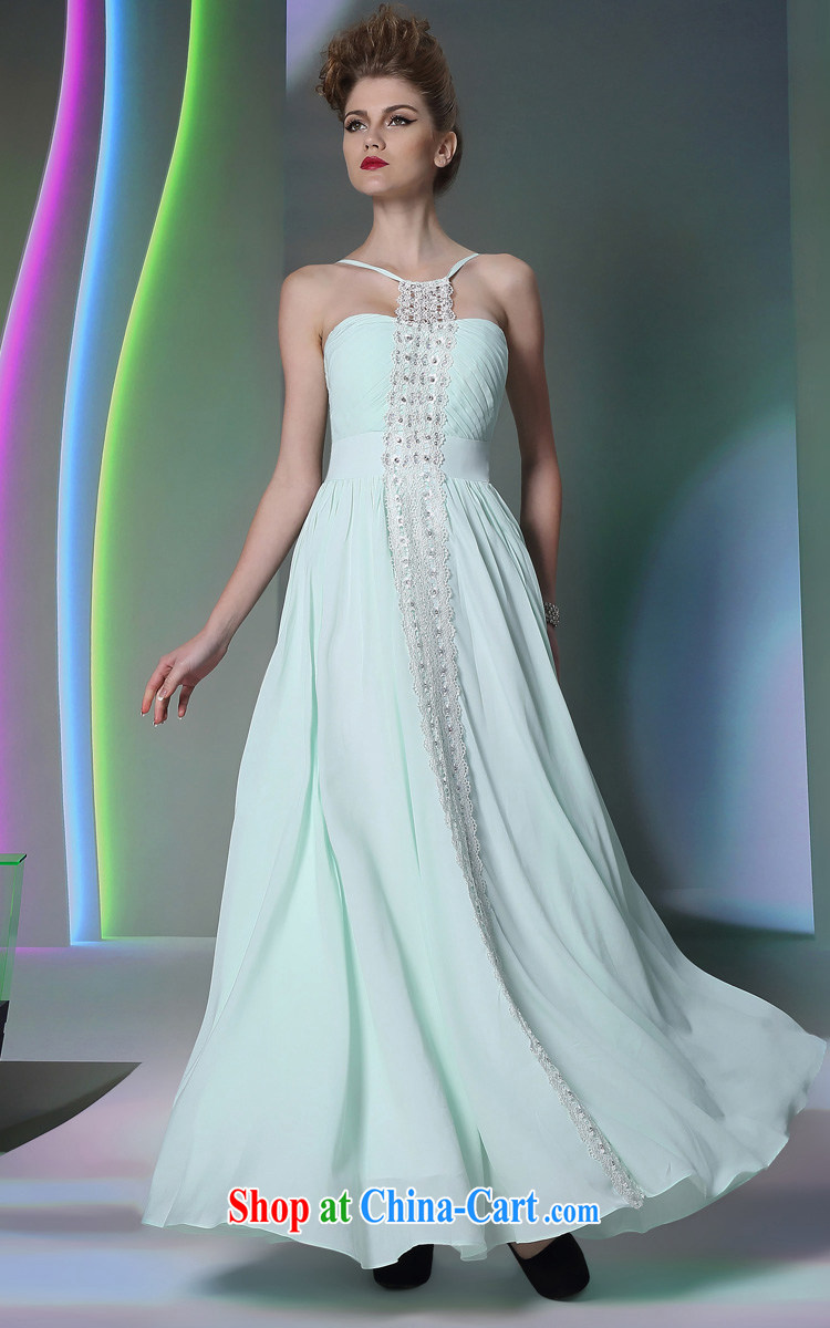 Multi-LAI Ki Europe Evening Dress imported diamond manual dress fall winter annual sense of long white gown XXL pictures, price, brand platters! Elections are good character, the national distribution, so why buy now enjoy more preferential! Health
