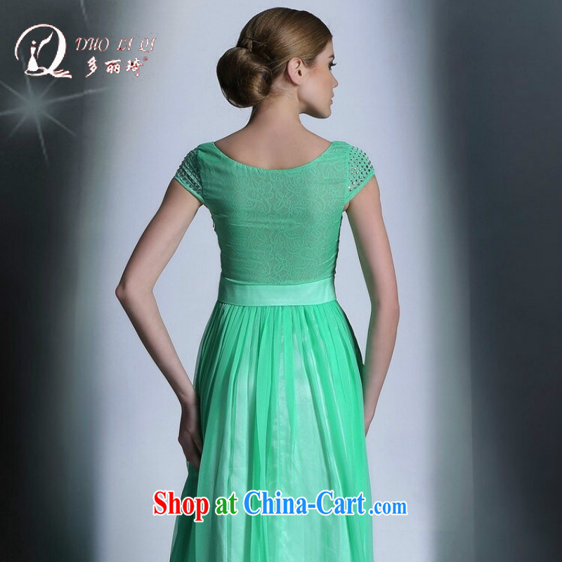 Multi-LAI Ki sweet green field shoulder dress in Europe hot dress green XXL, Li Qi (Doris dress), and, on-line shopping