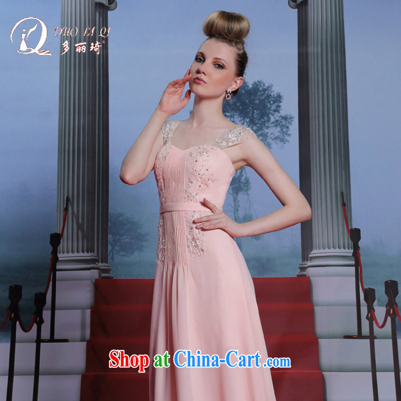 Multi-LAI Ki Europe dress shoulders pink back exposed Pink dresses XXL, Lai Ki (Doris dress), online shopping