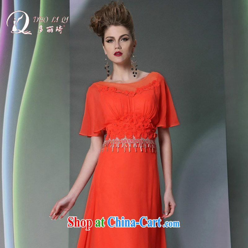 Multi-LAI Ki show moderator Evening Dress cuff in elegant appointments small dress bridesmaid dress red XXL, Li Qi (Doris dress), and, on-line shopping