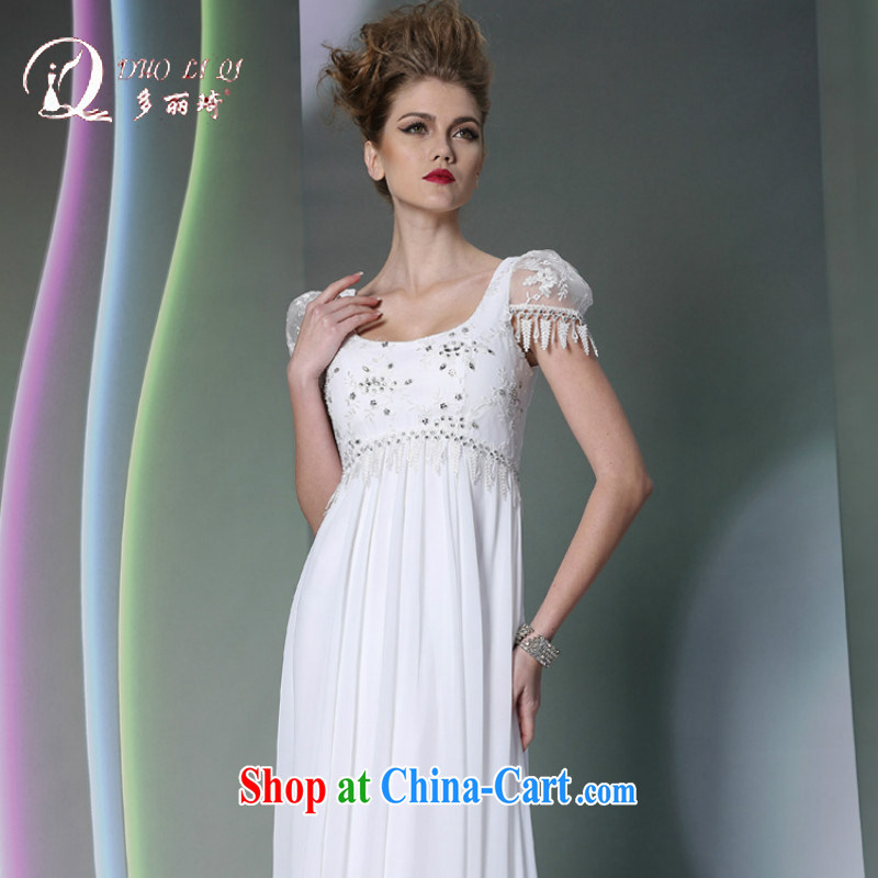 More LAI Ki are white pregnant women married Evening Dress bridesmaid dresses daily dress white XL