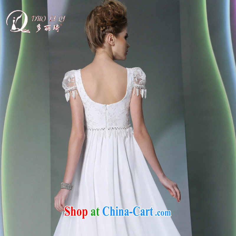 Multi-li-ki and white pregnant women married Evening Dress bridesmaid dresses daily dress white XL, Li Qi (Doris dress), and, on-line shopping