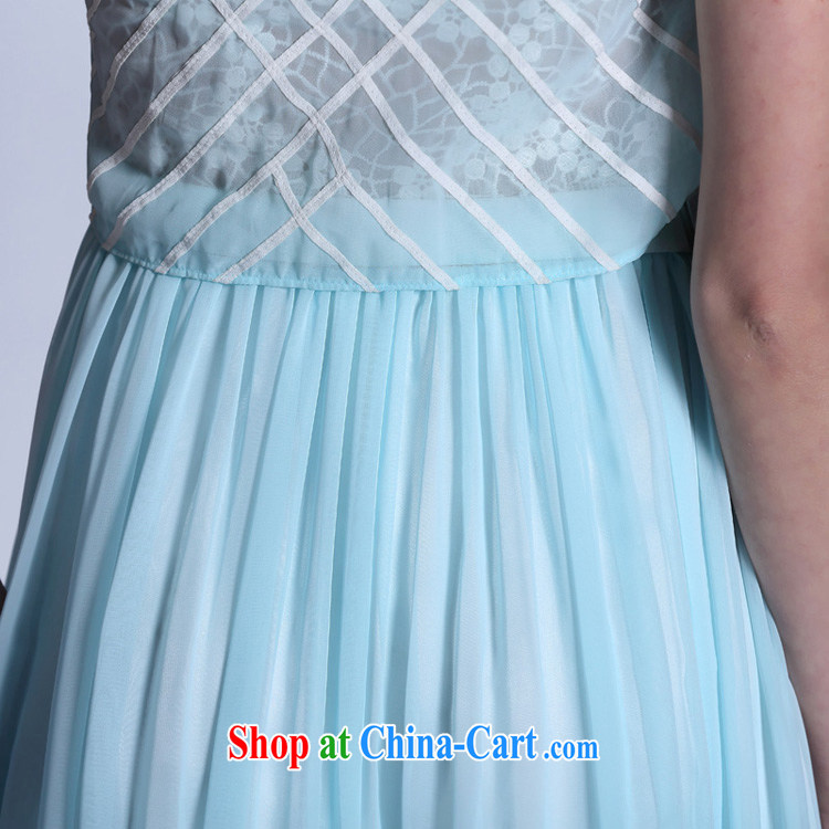 Multi-LAI Ki blue Bohemia, long dresses, dinner reception will dress beach dresses blue XXL pictures, price, brand platters! Elections are good character, the national distribution, so why buy now enjoy more preferential! Health