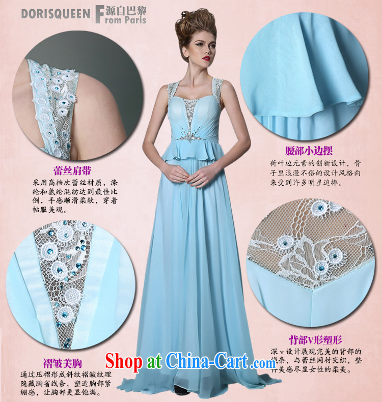Multi-LAI Ki new retro Nights Dinner dress bridesmaid dress dress appointment as moderator small dress blue XXL pictures, price, brand platters! Elections are good character, the national distribution, so why buy now enjoy more preferential! Health