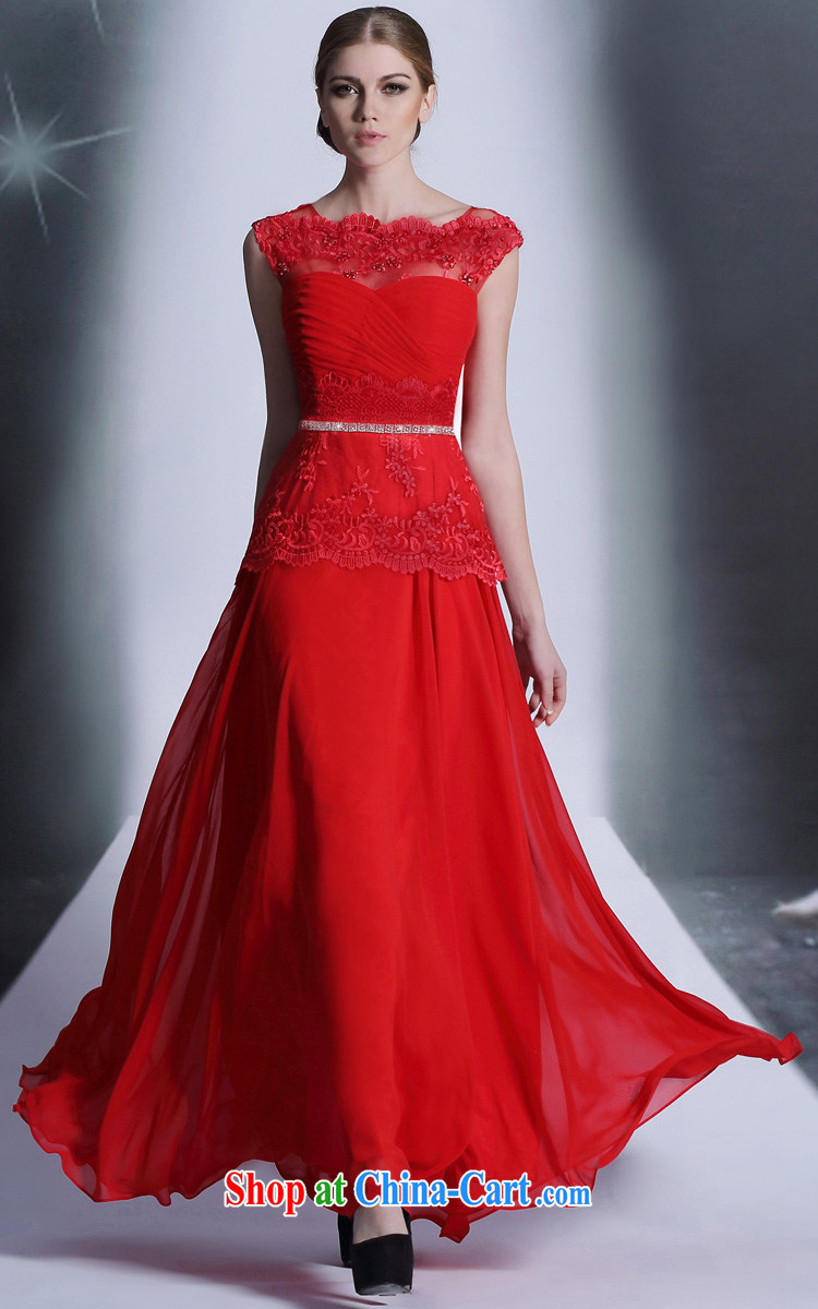 More than Li Qi 2014 autumn and winter red bridal Europe dress uniform toast wedding dresses red XXL pictures, price, brand platters! Elections are good character, the national distribution, so why buy now enjoy more preferential! Health