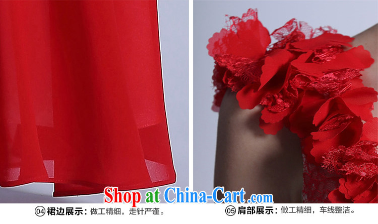 Multi-LAI Ki Europe evening dress, Qi red bridal wedding dress toast clothing snow woven large, single shoulder dress dress light blue XXL pictures, price, brand platters! Elections are good character, the national distribution, so why buy now enjoy more preferential! Health