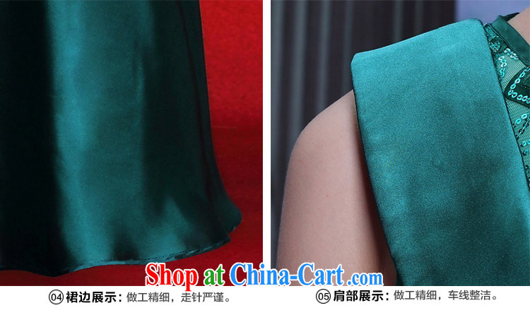 More than Li Qi 2014 elegant evening dress in Europe and the Code, small dress damask dress army green XXL pictures, price, brand platters! Elections are good character, the national distribution, so why buy now enjoy more preferential! Health