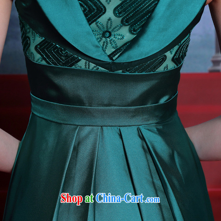 More than Li Qi 2014 elegant evening dress in Europe and the Code, small dress damask dress army green XXL pictures, price, brand platters! Elections are good character, the national distribution, so why buy now enjoy more preferential! Health