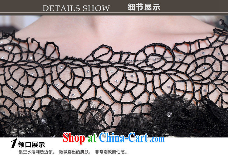 Multi-LAI Ki new products in Europe and dress black long sleeved dress Openwork flowers dinner with graphics thin dress black XXL pictures, price, brand platters! Elections are good character, the national distribution, so why buy now enjoy more preferential! Health
