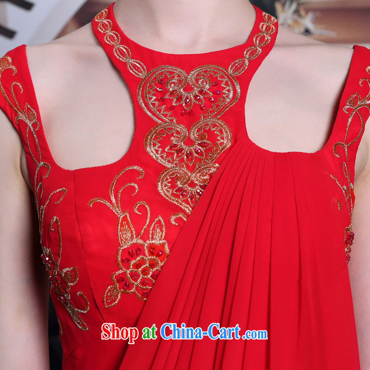 Multi-LAI Ki red is also bridal Evening Dress retro embroidery wedding dress sexy beauty dress red XXL pictures, price, brand platters! Elections are good character, the national distribution, so why buy now enjoy more preferential! Health