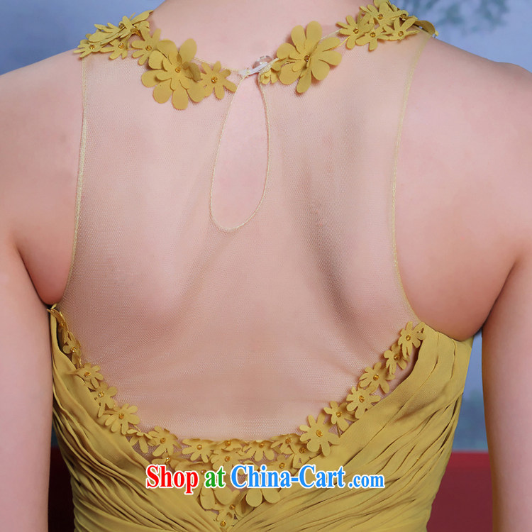 Multi-LAI Ki Europe stylish evening dress debris blossoms, ladies dress long bridesmaid appointment dress yellow XXL pictures, price, brand platters! Elections are good character, the national distribution, so why buy now enjoy more preferential! Health