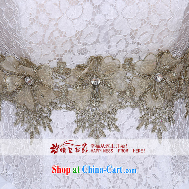 The china yarn bridal short wedding banquet dress bridesmaid serving short 2015 new spring and summer bridal wedding wedding dresses the dresses women Beauty white. size does not accept return pictures, price, brand platters! Elections are good character, the national distribution, so why buy now enjoy more preferential! Health