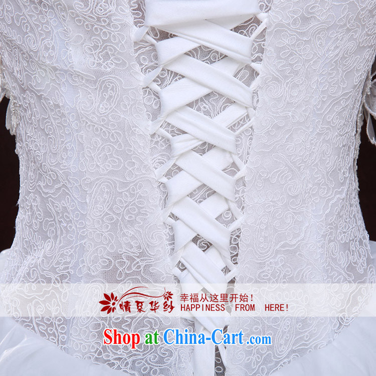 The china yarn 2015 new Korean wedding dresses lace bridesmaid serving short Evening Dress Beauty Fashion toast serving short wedding dresses white. size does not accept return pictures, price, brand platters! Elections are good character, the national distribution, so why buy now enjoy more preferential! Health