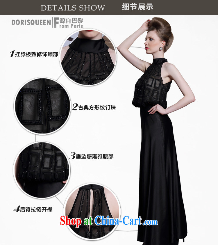 Multi-LAI Ki-mounted also dress name Yuan Red Carpet evening dinner dress summer dress black dress black XXL pictures, price, brand platters! Elections are good character, the national distribution, so why buy now enjoy more preferential! Health