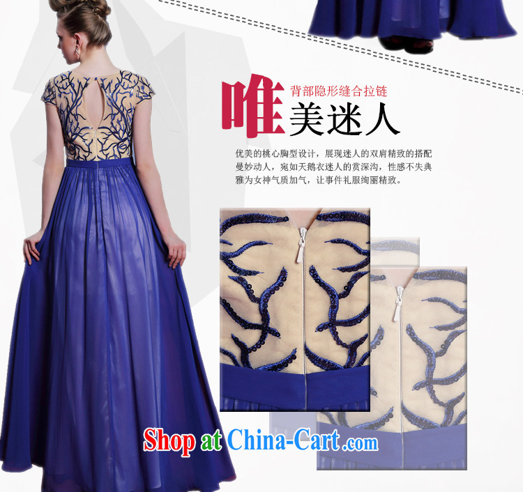 Multi-LAI Ki 2014, Qi, genuine royal blue, dress fall annual dress long dress blue XXL pictures, price, brand platters! Elections are good character, the national distribution, so why buy now enjoy more preferential! Health