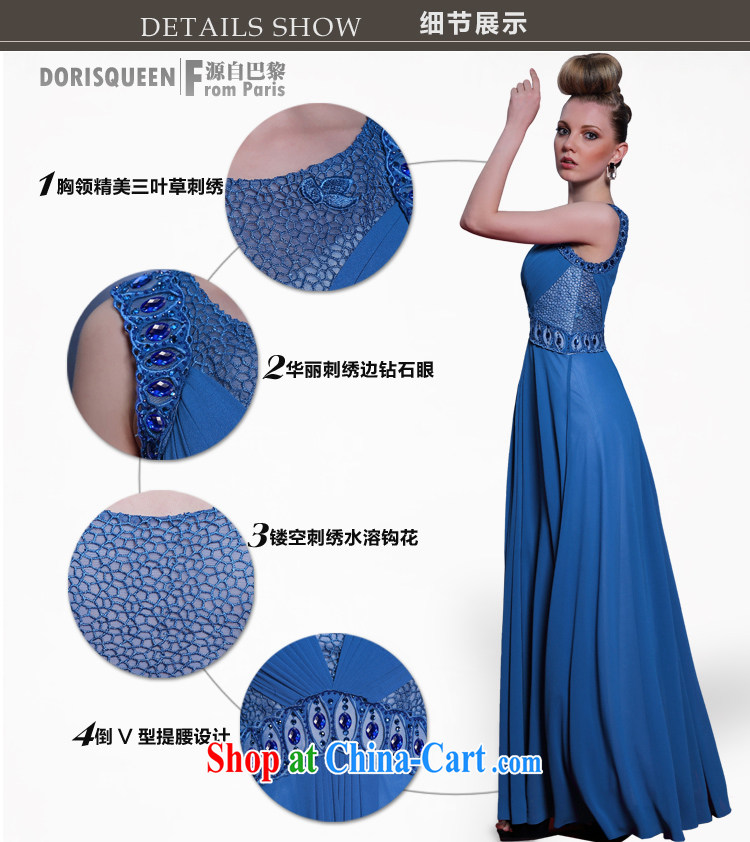 Multi-LAI Ki sleeveless nails Pearl dress beauty appointments round collar dress summer new dress blue XXL pictures, price, brand platters! Elections are good character, the national distribution, so why buy now enjoy more preferential! Health