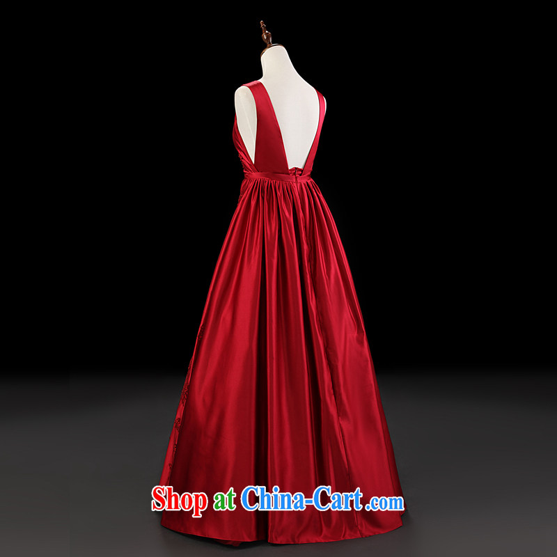 Love, Ms Audrey EU Yuet-mee, RobinIvy) bows dress 2015 New Custom round-collar sleeveless long alignment to marriages L 35,029 red advanced customization, Paul love, Ms Audrey EU, and shopping on the Internet