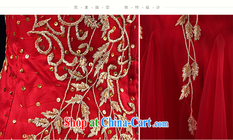 Love, Ms Audrey EU Yuet-mee, RobinIvy) bows dress custom New 2015 spring and summer wiped chest tail dress marriages L 35,013 red advanced custom pictures, price, brand platters! Elections are good character, the national distribution, so why buy now enjoy more preferential! Health