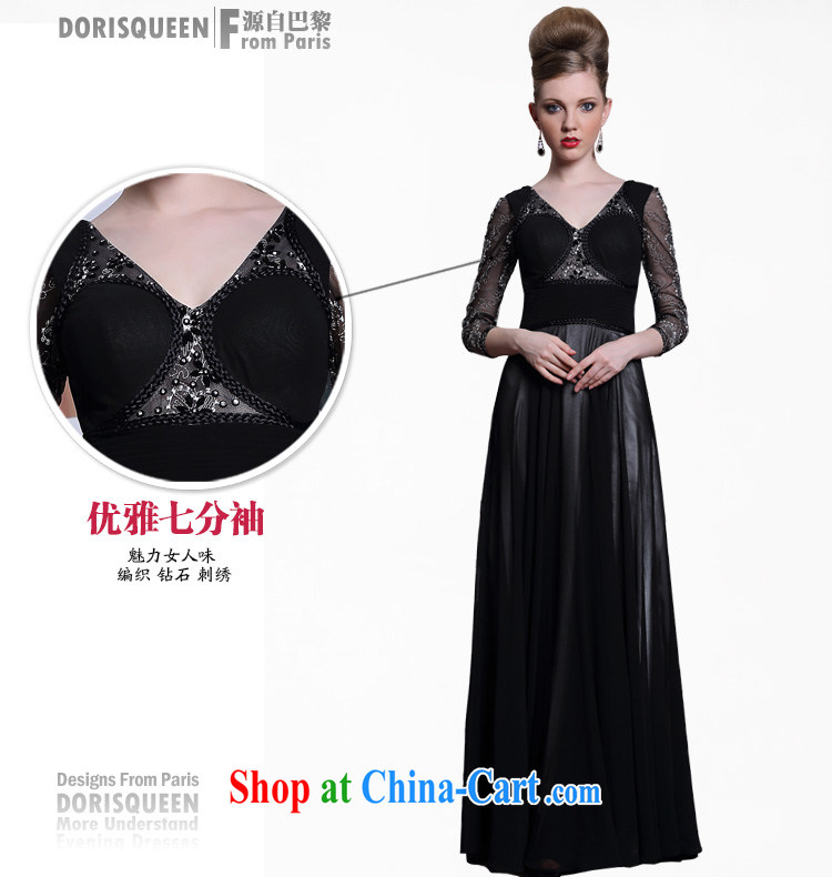 Multi-LAI Ki stamp duty cuff in black dress adult mom with European and American Evening Dress dress black XXL pictures, price, brand platters! Elections are good character, the national distribution, so why buy now enjoy more preferential! Health