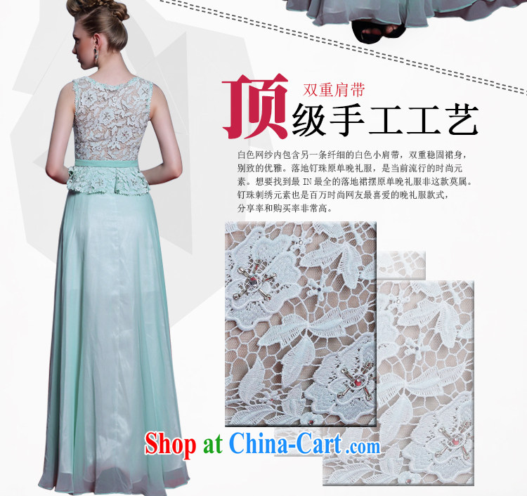 Multi-LAI Ki leave of two blue dress sleeveless 2014 sweet dress a field in cultivating waist dress light blue XXL pictures, price, brand platters! Elections are good character, the national distribution, so why buy now enjoy more preferential! Health