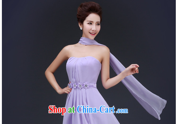J. MIA wedding dresses summer 2015 new Korean Beauty bridesmaid serving larger bridal toast dress short dress summer light purple XXL pictures, price, brand platters! Elections are good character, the national distribution, so why buy now enjoy more preferential! Health
