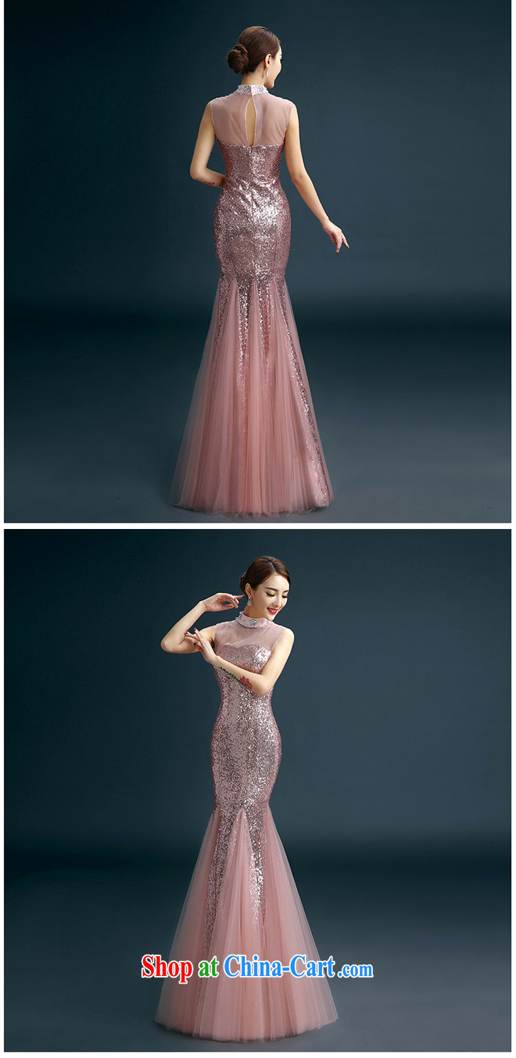 Evening Dress 2015 new, luxurious, elegant and sexy shoulders at Merlion dress banquet moderator performance service bridal toast clothing wedding dress girl blue XXL pictures, price, brand platters! Elections are good character, the national distribution, so why buy now enjoy more preferential! Health