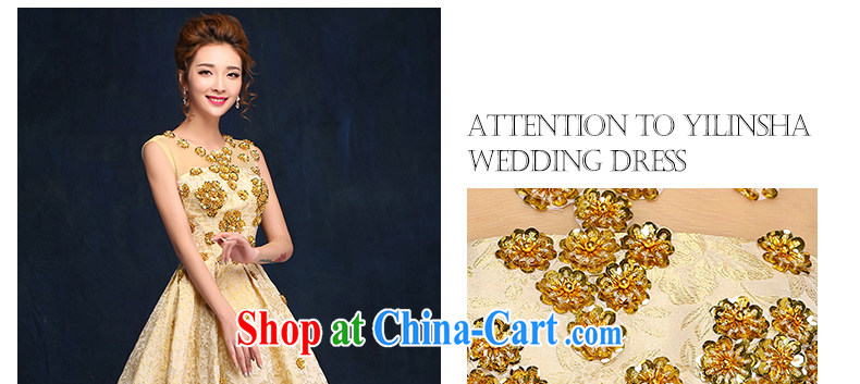 According to Lin Sa 2015 new photo building theme fashion photography fashion small fresh couples package fall and winter wedding dresses champagne color XL pictures, price, brand platters! Elections are good character, the national distribution, so why buy now enjoy more preferential! Health