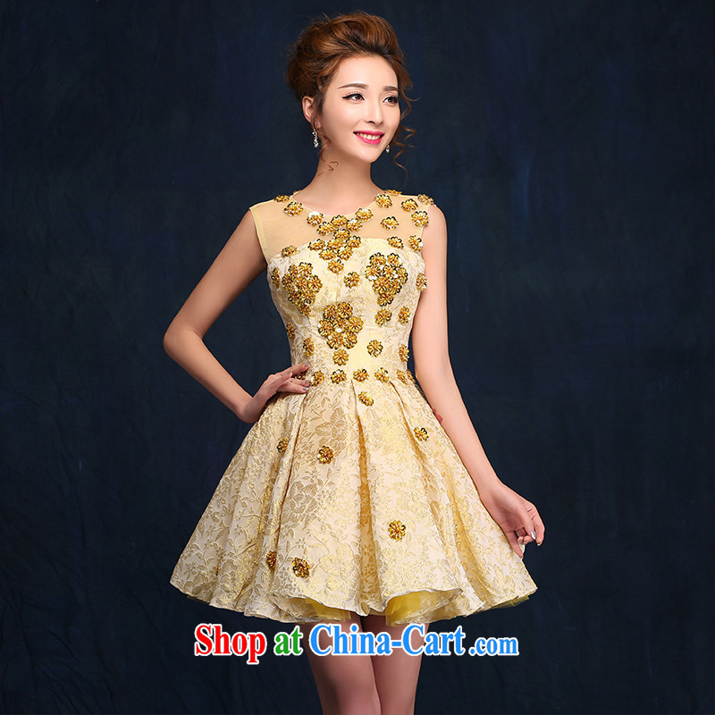 According to Lin Sa 2015 new photo building theme fashion photography fashion small fresh couples package fall and winter wedding dresses champagne color XL