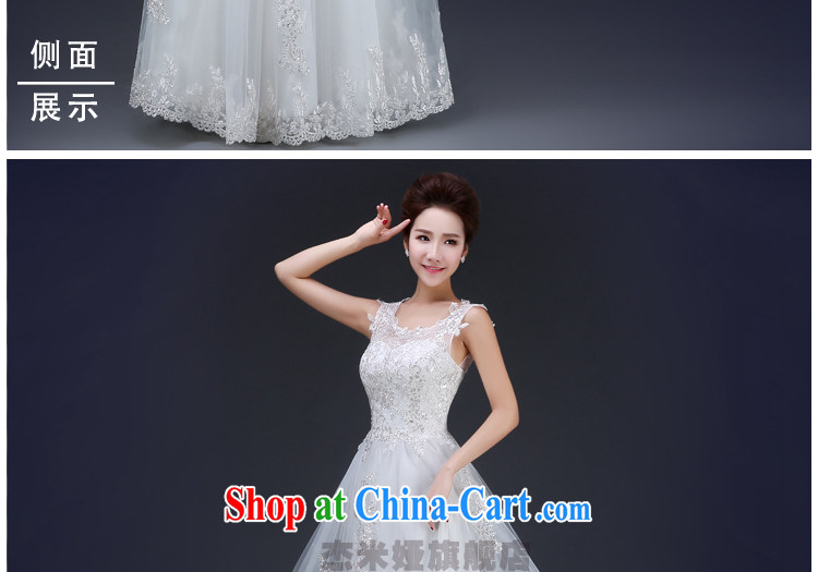 J. MIA 2015 white spring new dual-shoulder dress graphics thin toast Service Bridal beauty services performed marriage ceremony short L pictures, price, brand platters! Elections are good character, the national distribution, so why buy now enjoy more preferential! Health